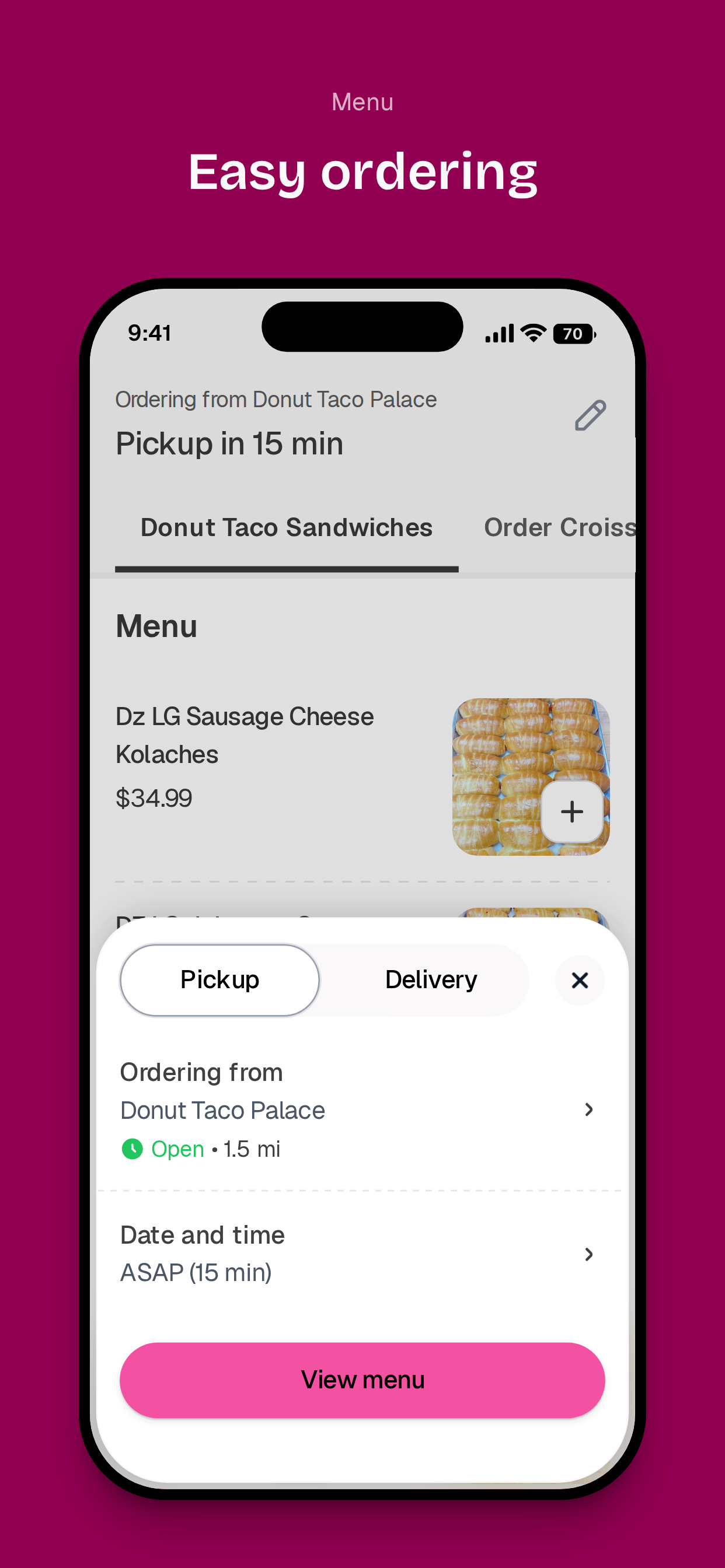 Donut Taco Palace screenshot 3