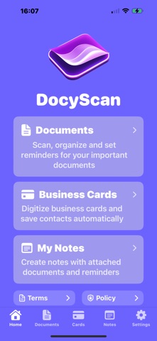 DocyScan screenshot