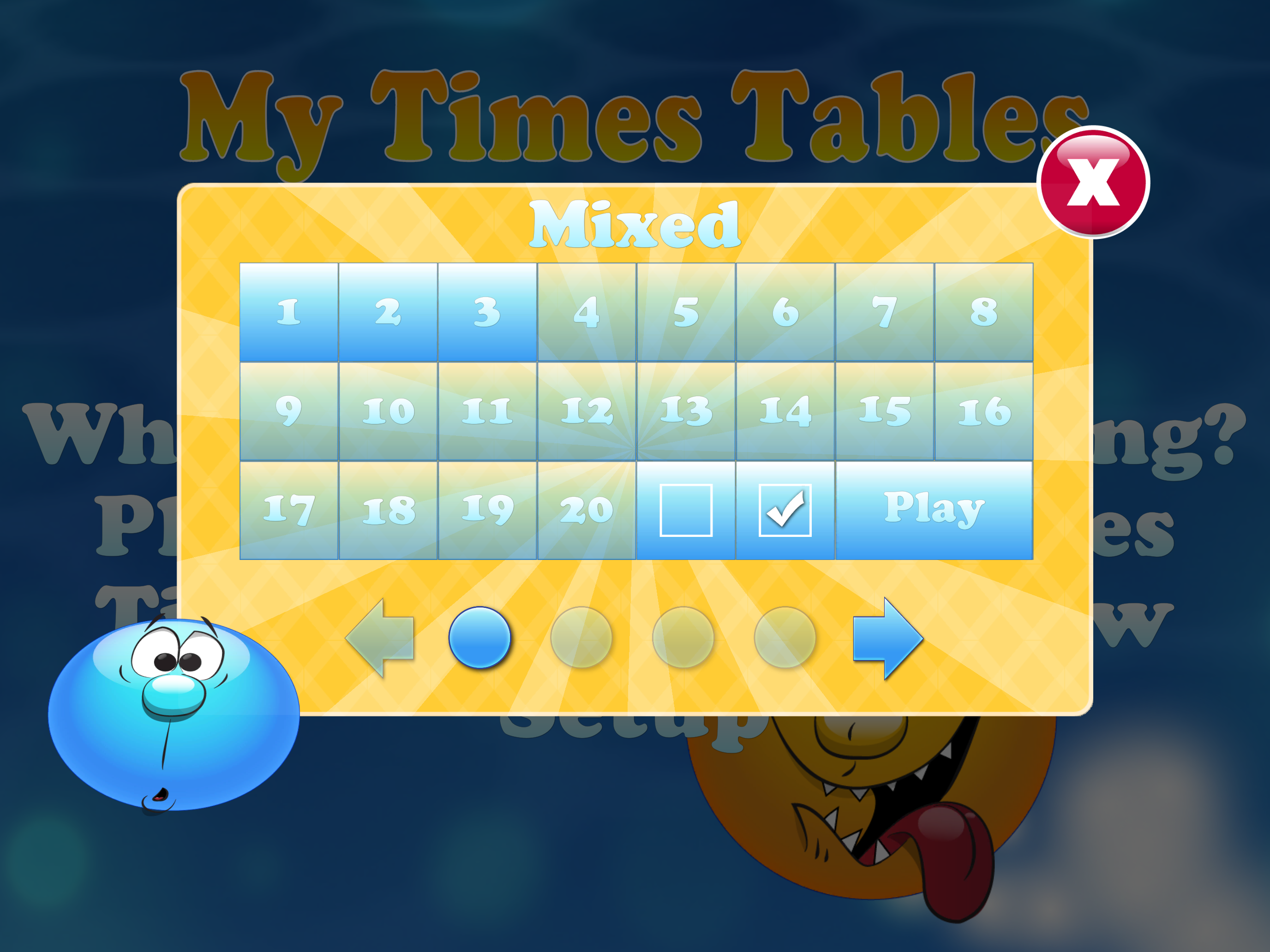 My Times Tables