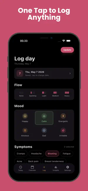 Luna - Period Tracker & Cycle screenshot 3