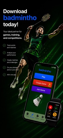 badmintho - badminton tracker screenshot
