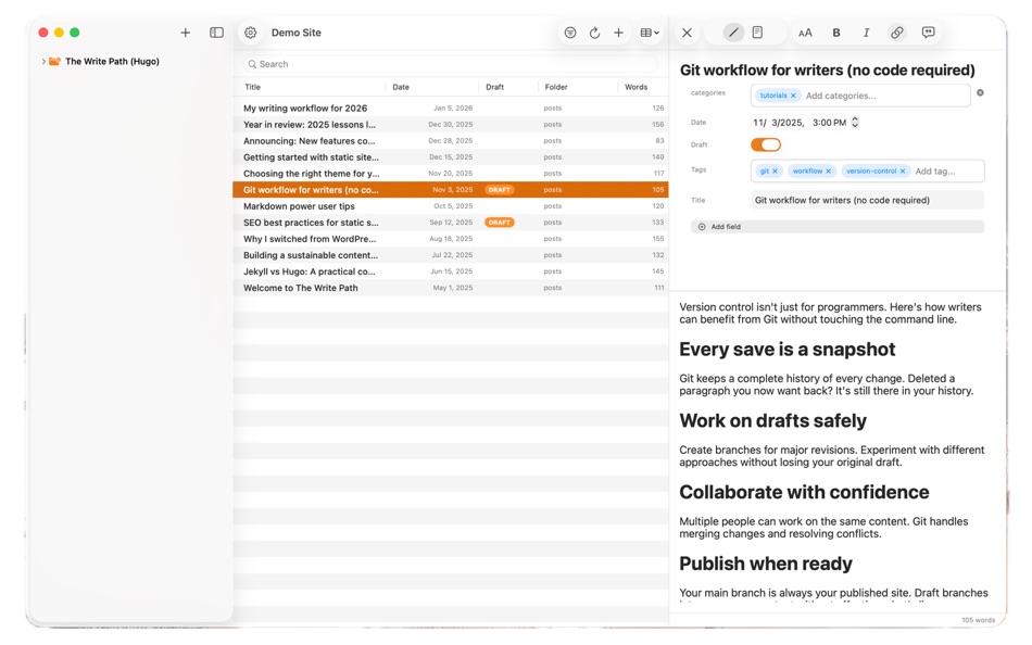 #1. Textorium (macOS) Göre: Synaxis