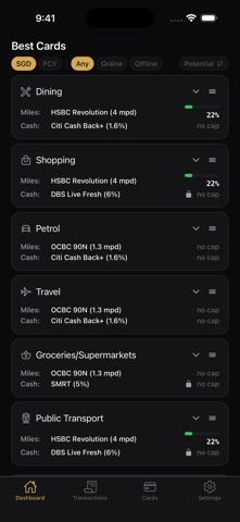 CardRave: Miles Card Tracker Screenshot 2 of 4