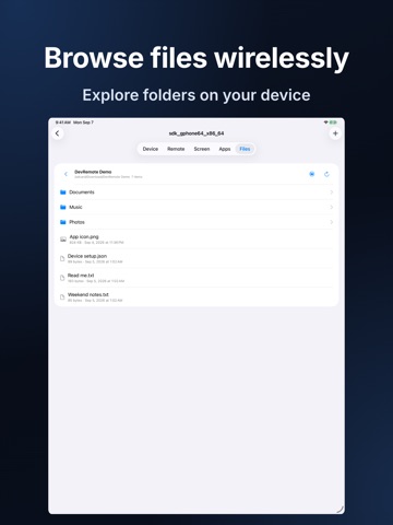 DevRemote: TV Control iPad screenshot 5
