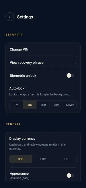 American Reserve Wallet screenshot 3