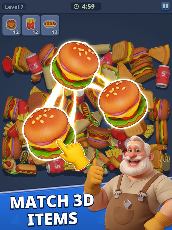 Experto en Limpieza: Match 3D screenshot 12