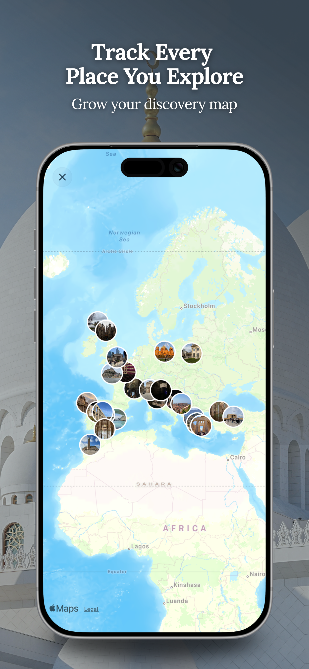 Hereditas: Landmark Identifier screenshot 5