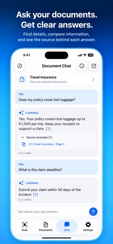 Luminary - Smart AI Scanner Screenshot 1 of 6