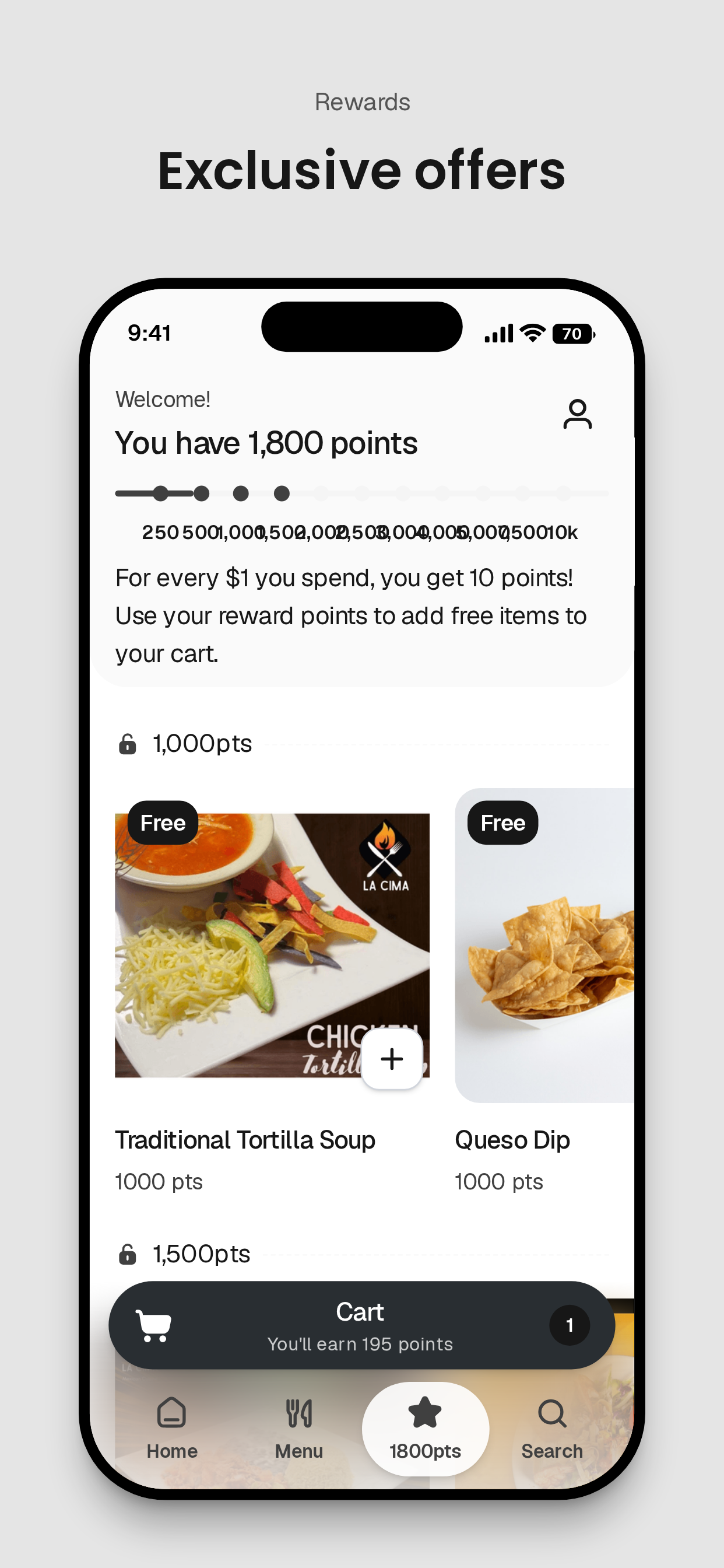 la Cima Méxican Cuisine Grill screenshot 6