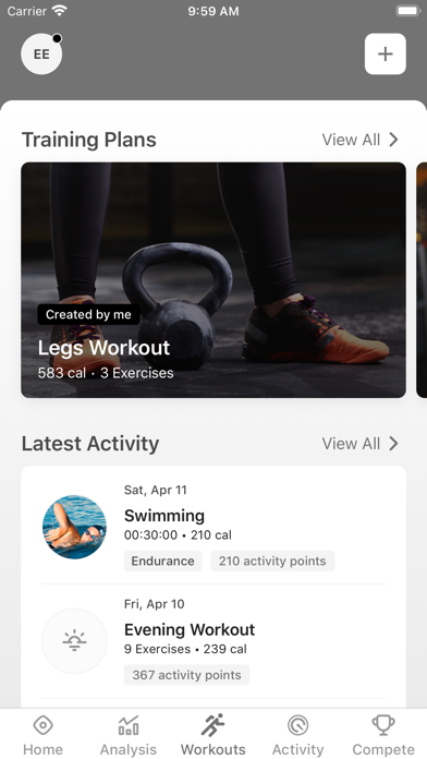 FCW Member App Screenshot
