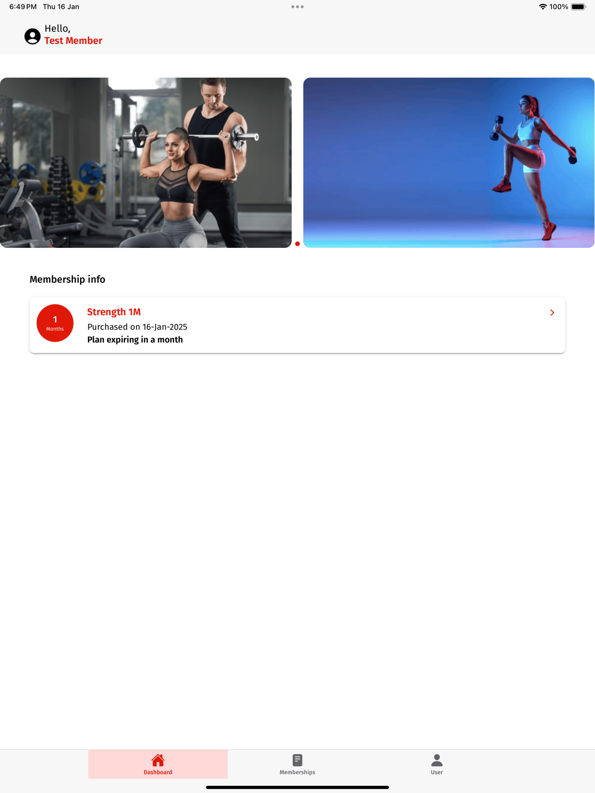 RBM Fitness Cube screenshot 4