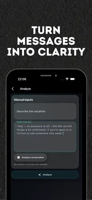 Unghost — Message Analyzer screenshot 2