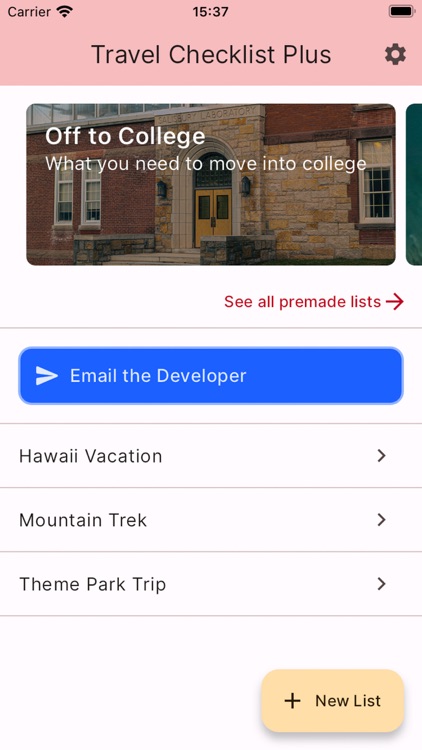 Travel Checklist Plus screenshot-4