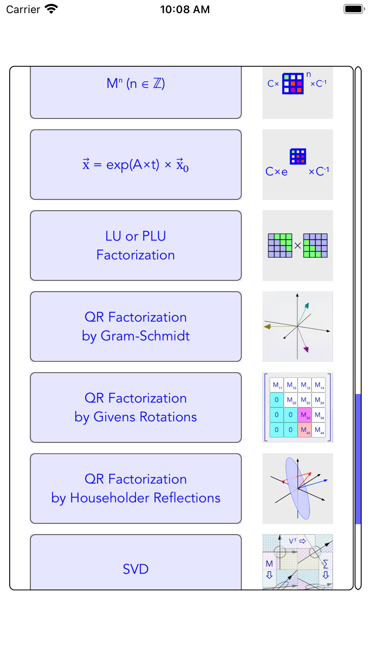 Matrix Solver Step by Step