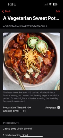 Family Recipes Catalog screenshot