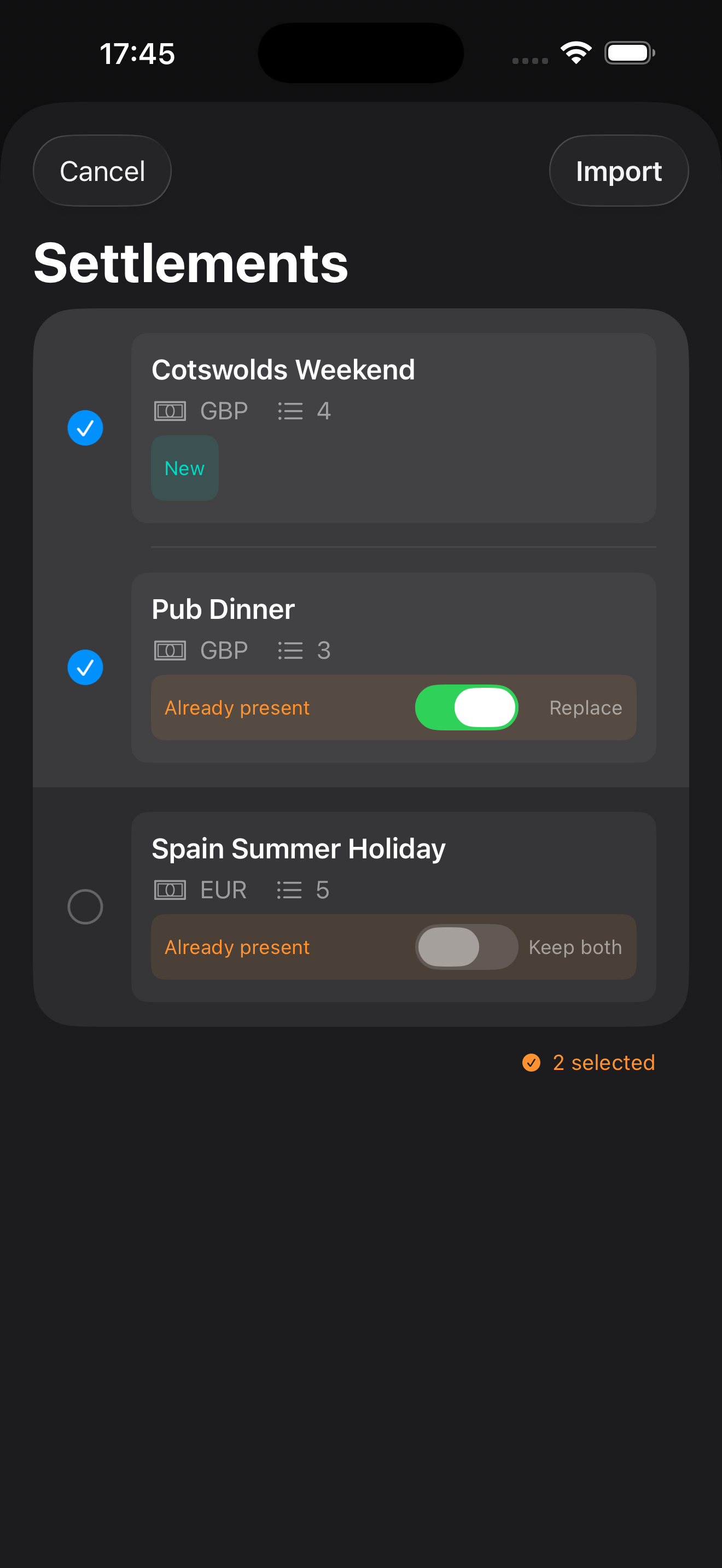 Settleasy: Expense Splitter