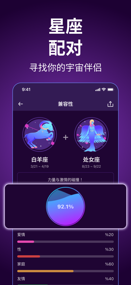 每日占星 - 占星术 Horoscope screenshot 3