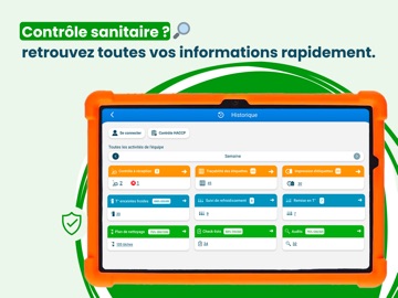 Octopus HACCP iPad screenshot