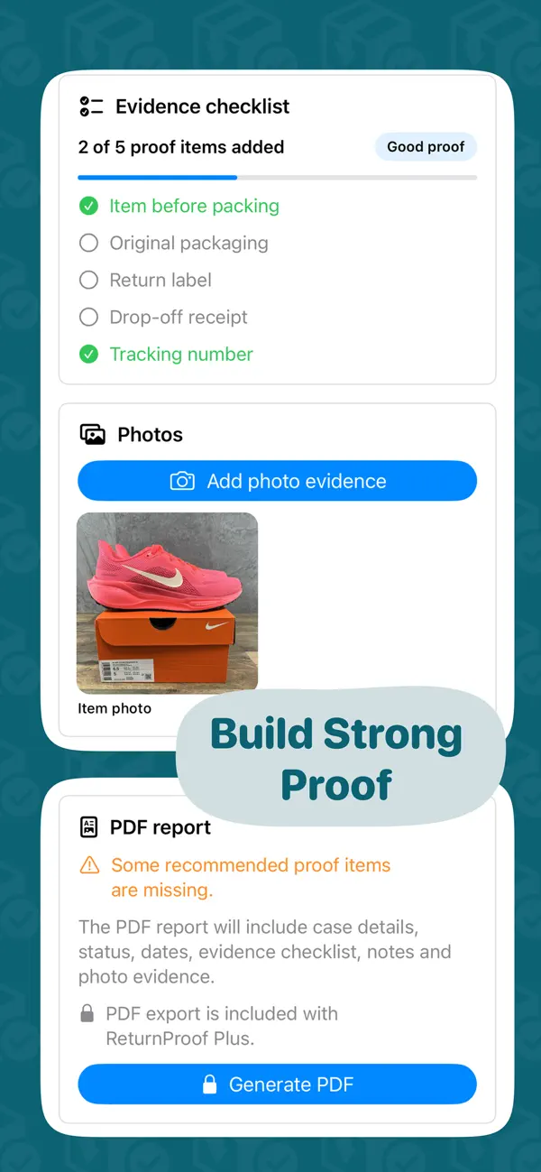 #3. ReturnProof (iOS) โดย: Max Babenko