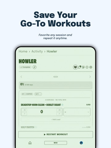 Bellmade: Kettlebell Workouts iPad screenshot