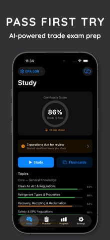 CertReady - Trade Exam Prep screenshot