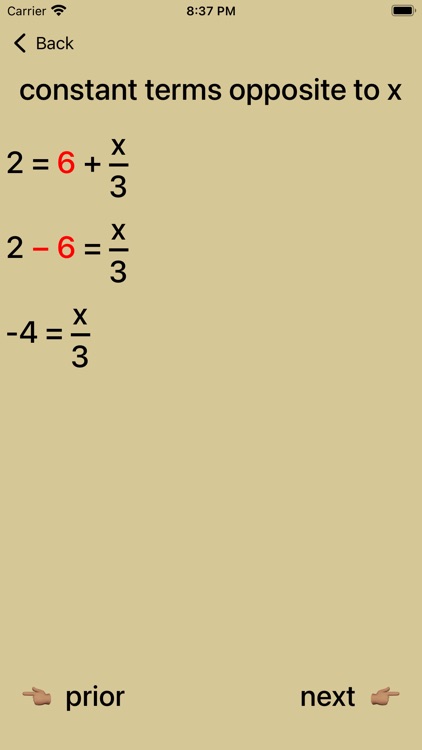 20/20 Linear Equations screenshot-3