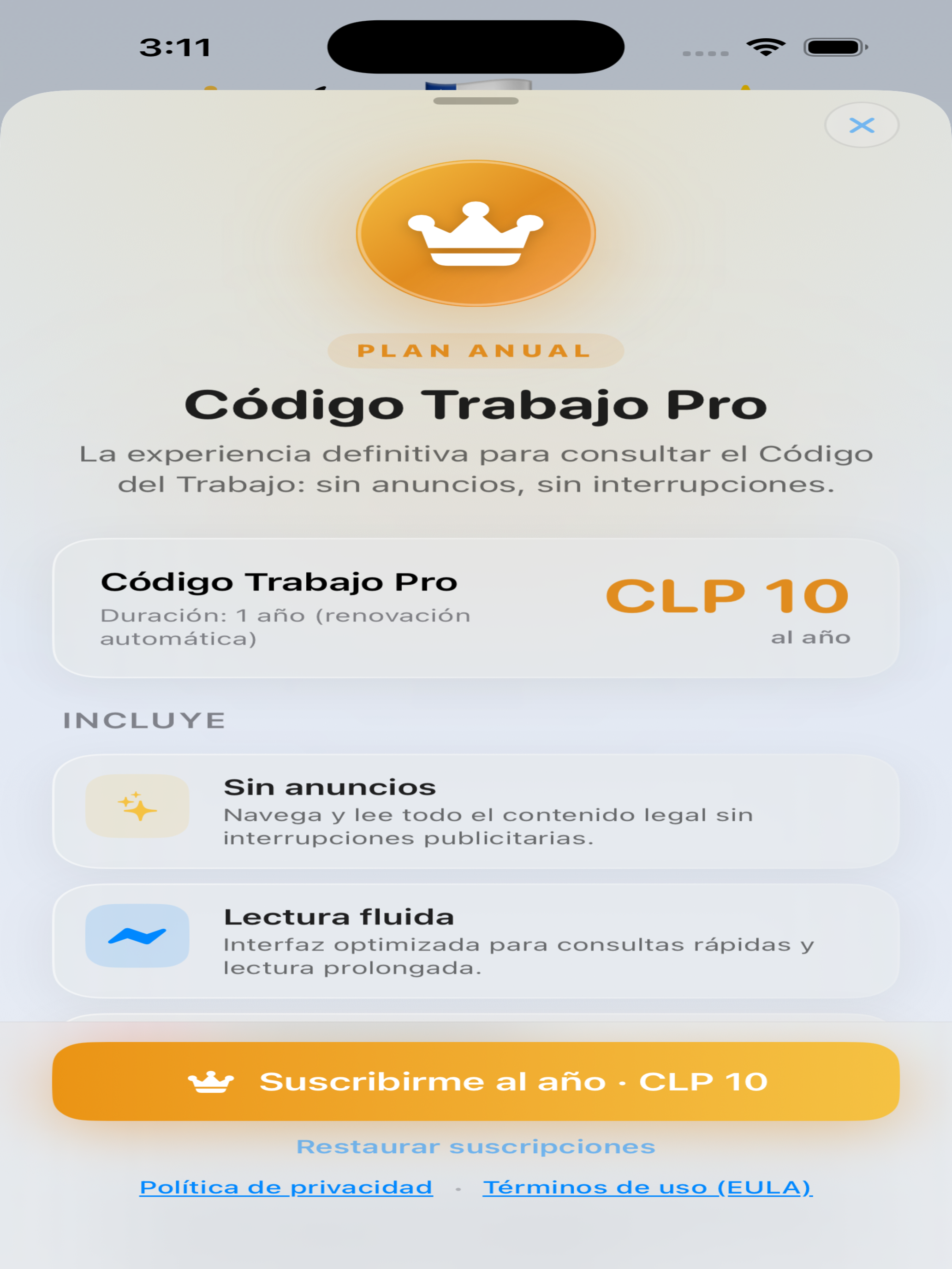 Código Trabajo de Chile screenshot 12