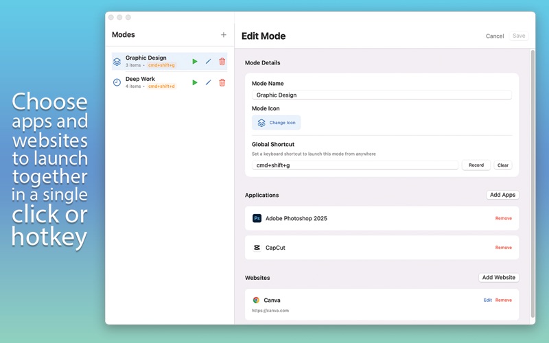 LaunchDeck: App Launcher screenshot