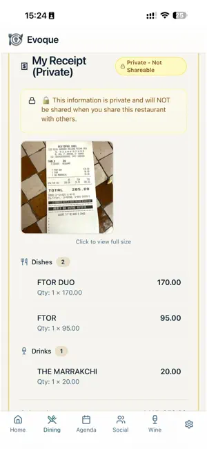Evoque Restaurants screenshot 4