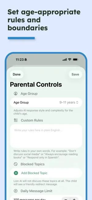 Lion AI: Learn Safely screenshot 2