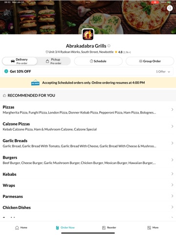Abrakadabra Grills iPad screenshot