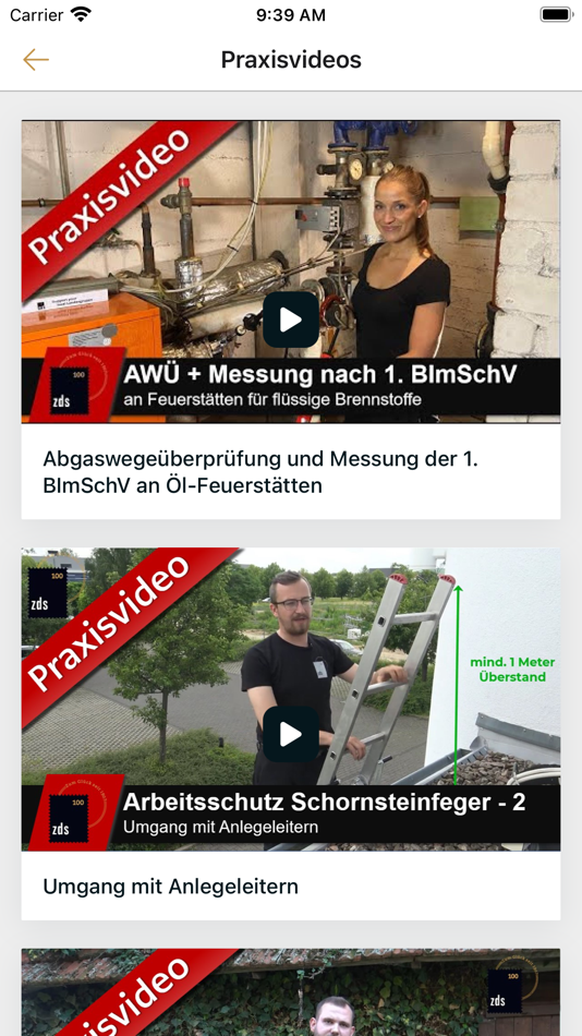 #10. ZDS (iOS) Podle: Zentralverband Deutscher Schornsteinfeger e.V. - Gewerkschaft & Fachverband -