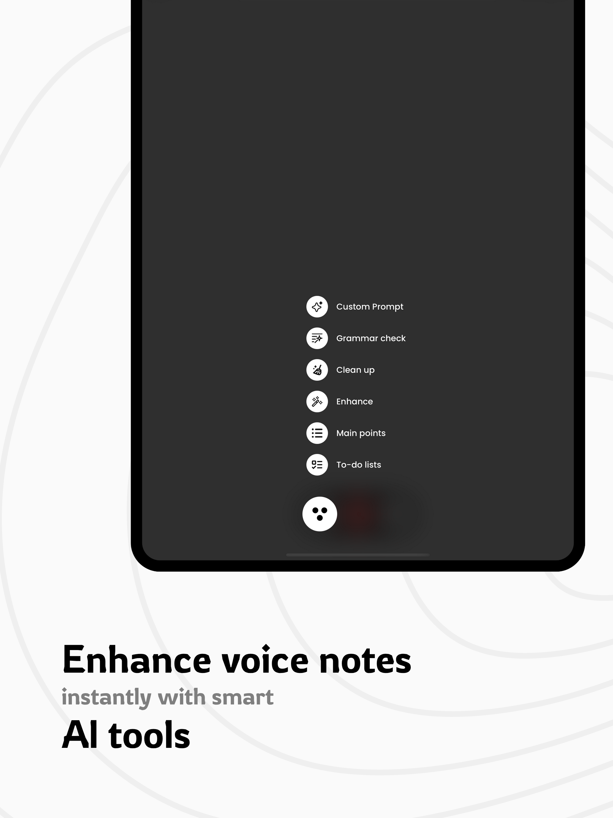 Voicetonotes AI: Voice to Text