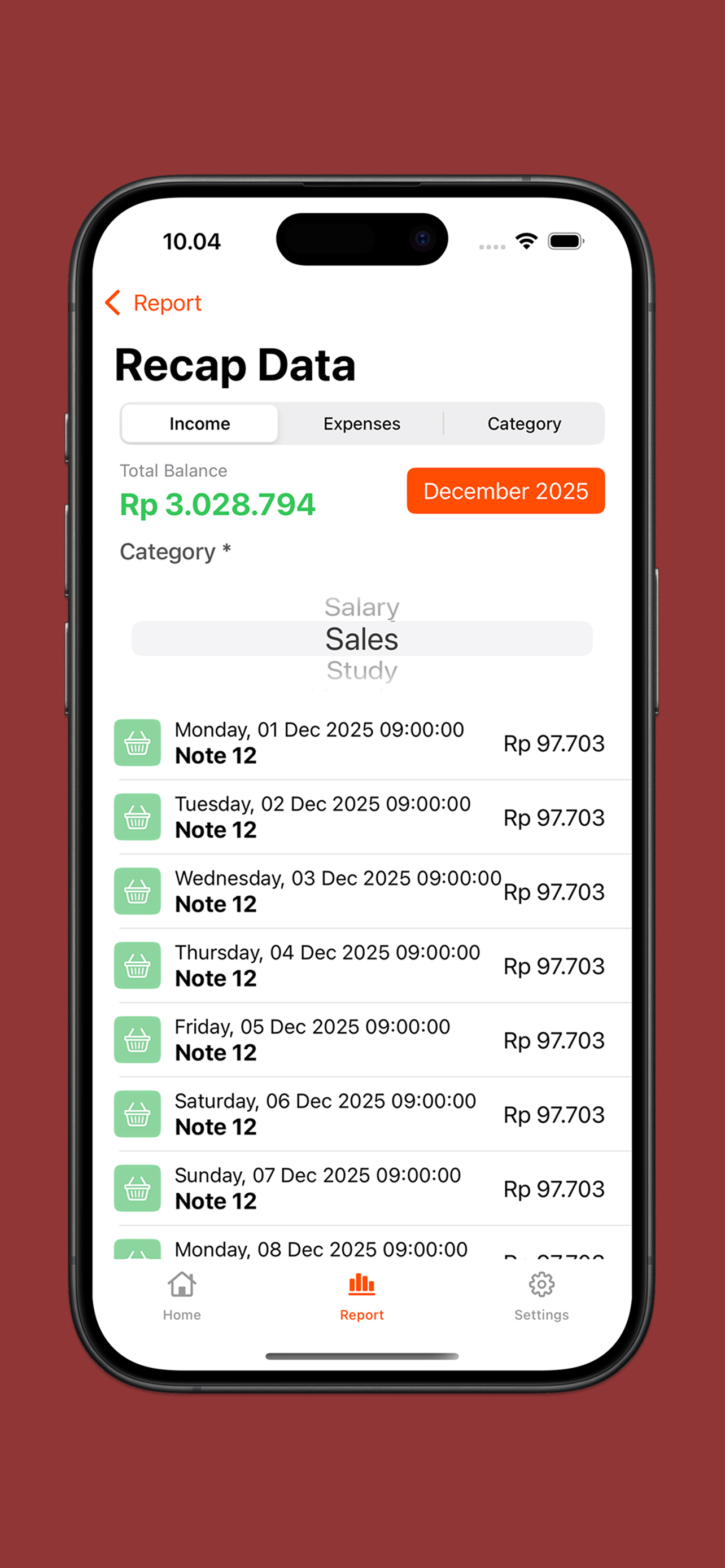 Expenses & Budget Manager