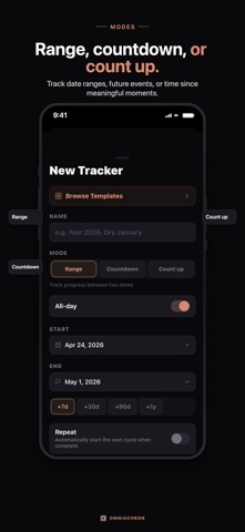 OmniaChron: Day Counter screenshot