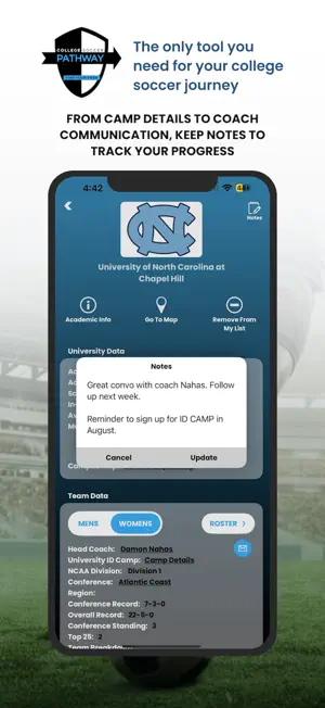 CSP Soccer Recruitment Map screenshot 1