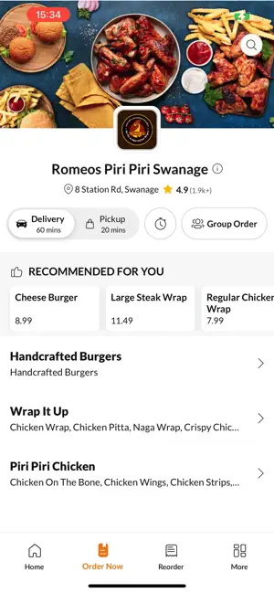Romeos Piri Piri Swanage. screenshot 3