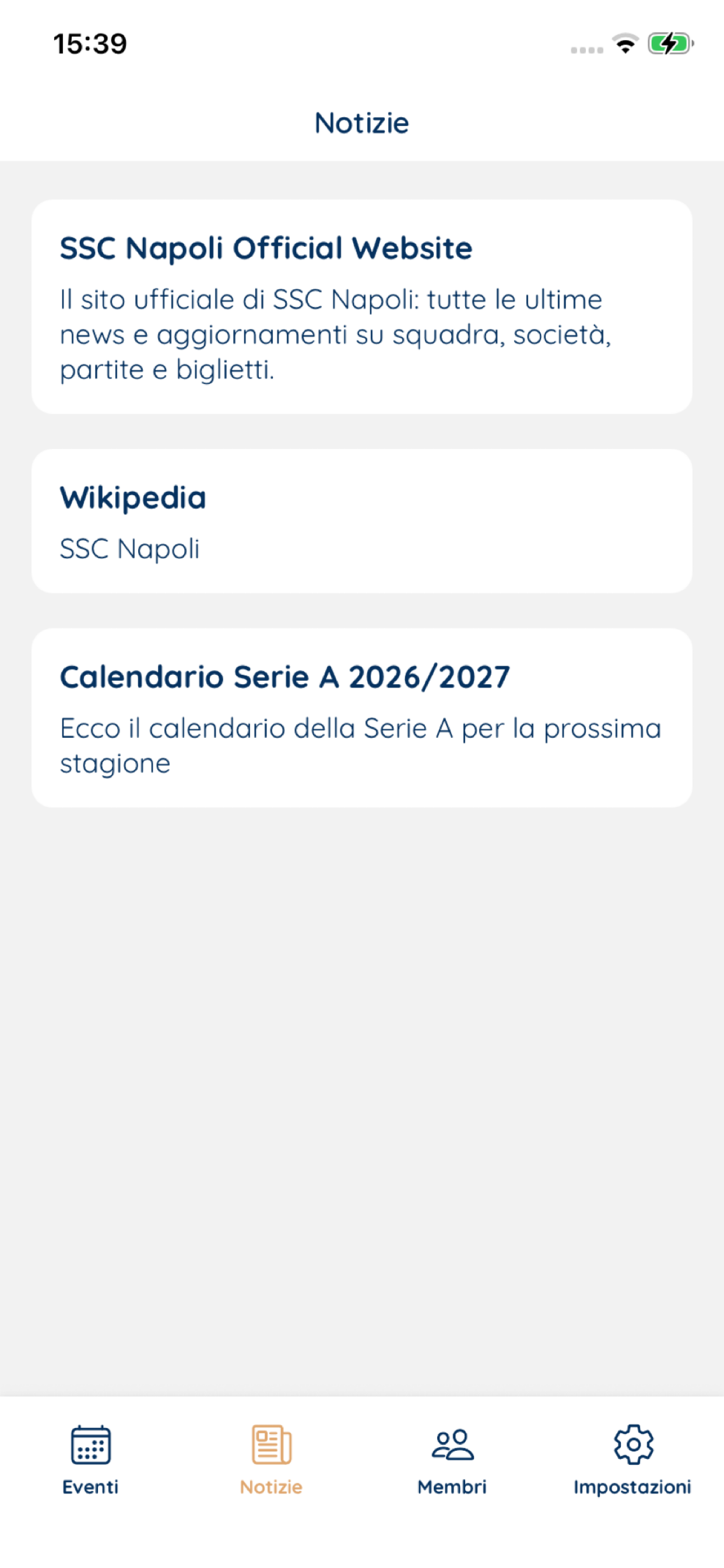 Club Napoli Dublin screenshot 3