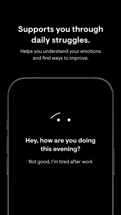 well. vent & express feelings