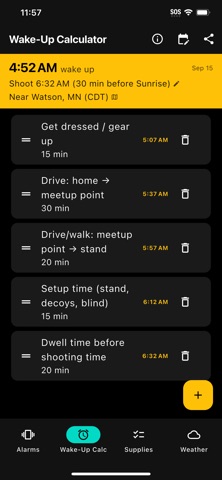 Shooting Time – Hunt Planner screenshot 5