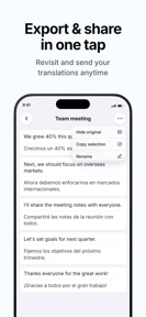 Transly - Live Translator screenshot