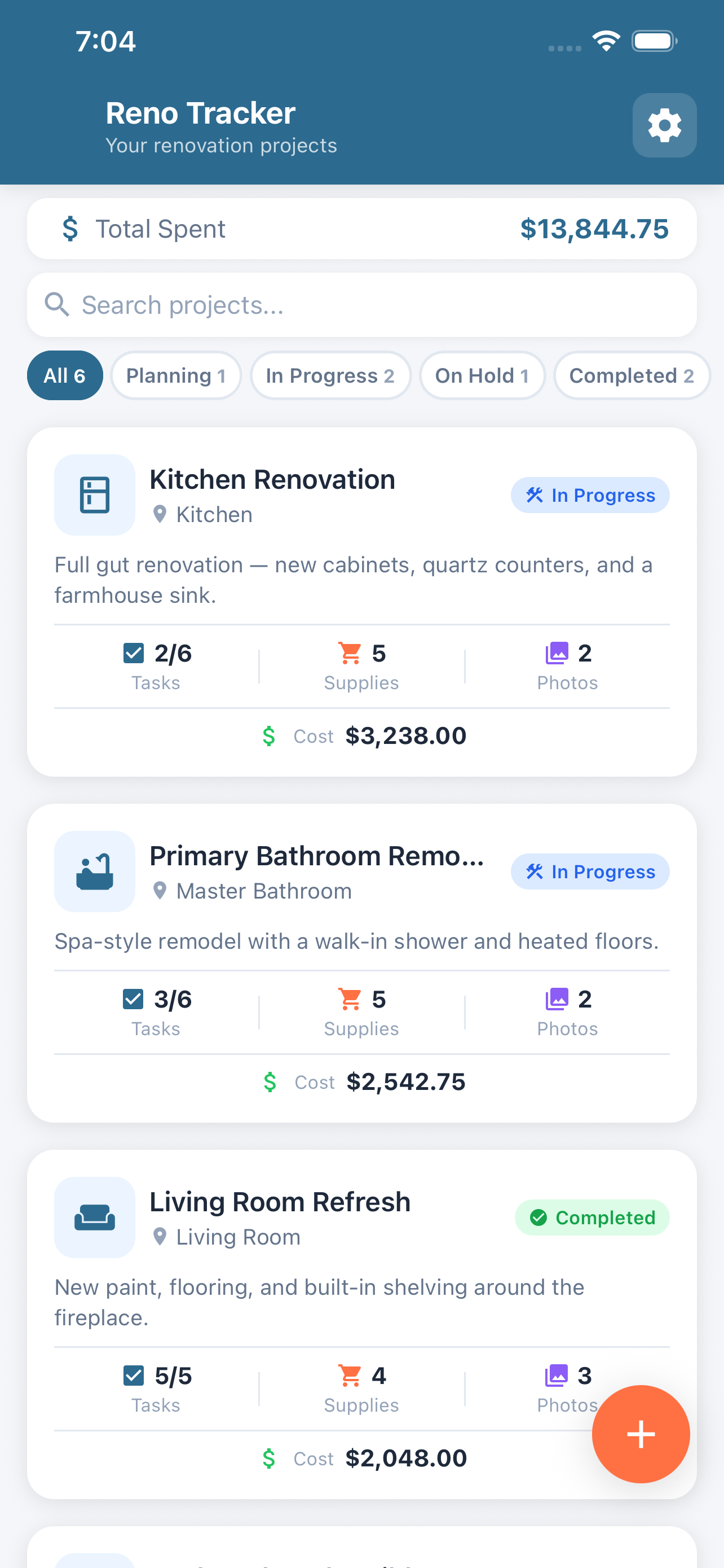 Reno Tracker screenshot 3