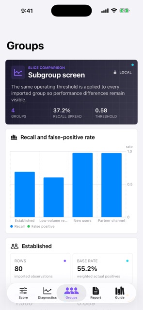 Scoreplane: Model Eval screenshot 5