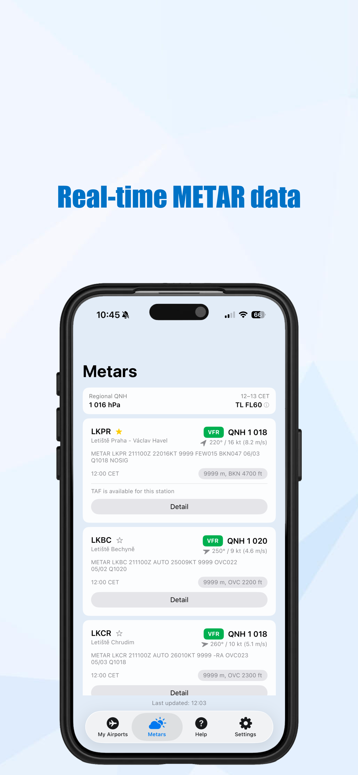 MetarCZ screenshot 3