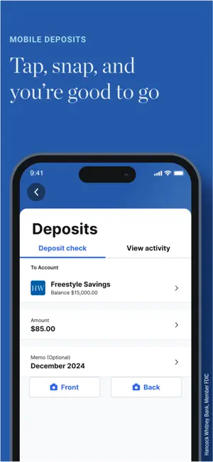 Hancock Whitney Bank screenshot 3