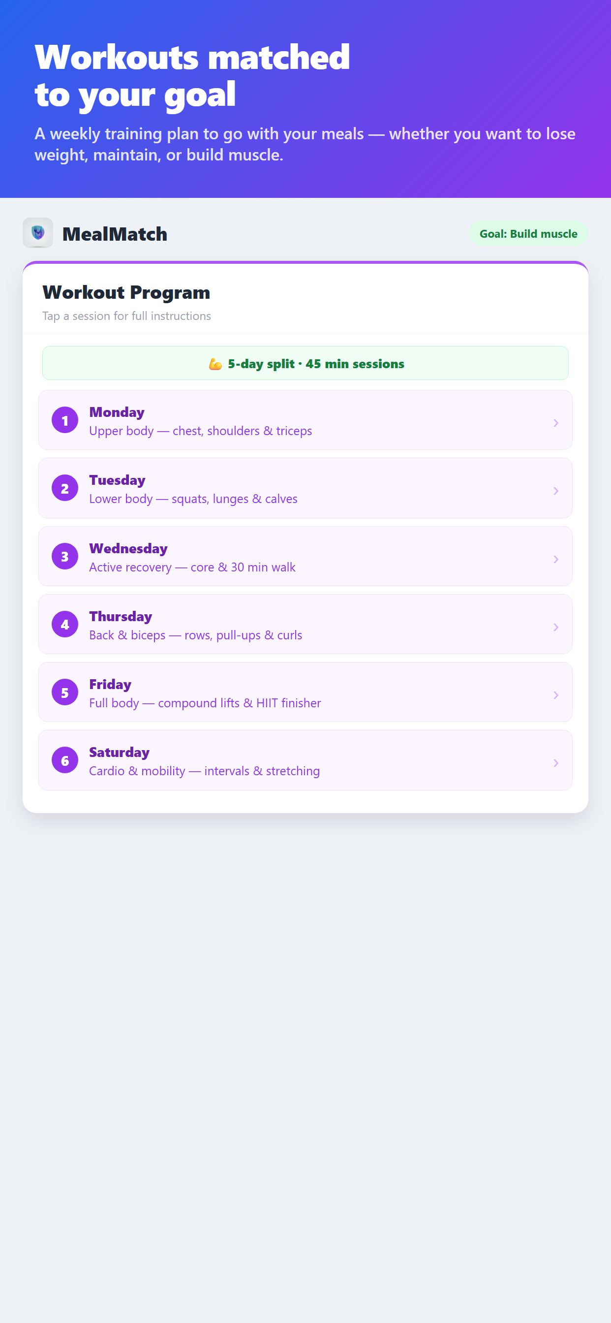 Meal-Match screenshot 4