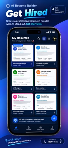 Resume Builder -  CV Engine Screenshot 1 of 3