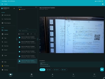 QuickScanner - OCR,QR,Barcode iPad screenshot