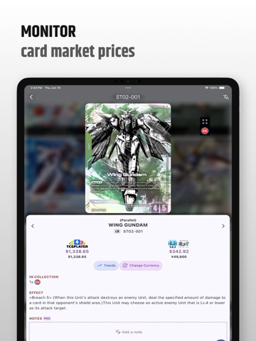 GNDM TCG Dex iPad screenshot 6