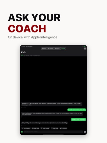 Kufu: Hybrid Training iPad screenshot